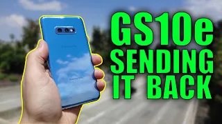 Galaxy S10e Review: Why I'm sending it back...