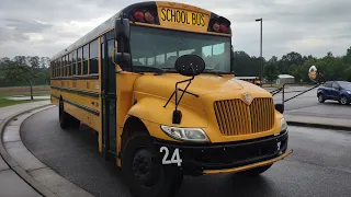 2016 IC CE School Bus [Cummins ISB 6.7L] - Morning ride along on #1624