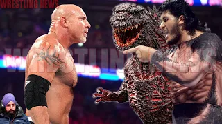 Goldberg vs Godzilla Giant Gonzalez Handicap Match   Wrestling News