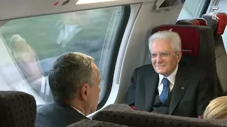 Mattarella alla Stazione di Berna (30.11.22)