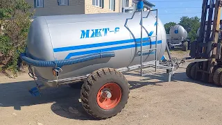 Нова бочка МЖТ-6 вакумна для навозу та води