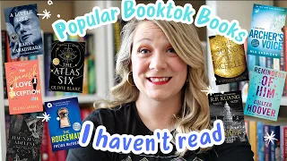 POPULAR BOOKTOK BOOKS I HAVEN'T READ