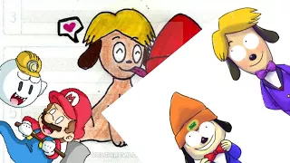 Parappa And Matt Was Dog And Puppy