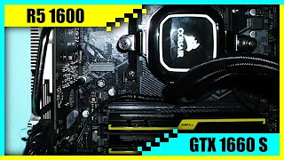 Ryzen 5 1600 + GTX 1660 SUPER Gaming PC in 2022 | Tested in 7 Games