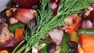 Easy Russian Vinaigrette Beet Salad Recipe