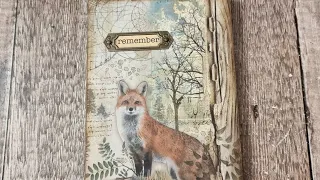 Accordion Junk Journal - Part 1 - Using Stamperia Forest