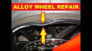 Alloy Wheel Bent Repairing in Mumbai | Mojo Alloy Rim Bent Repair | MadOverMotorcycles