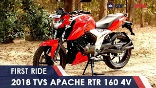 TVS Apache RTR 160 4V First Ride Review | NDTV carandbike