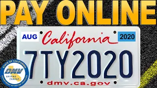 How to renew car registration online in California | CA DMV