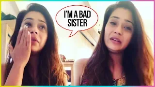 Sara Khan BREAKSDOWN After Sister LEAVES Her Forever