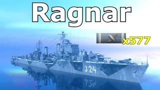 World of WarShips Ragnar - 4 Kills 304K Damage