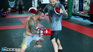 Alexander Volkanovski training boxing (2014-2019)