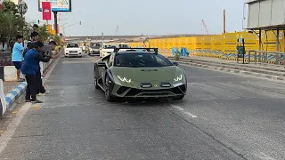 SUPERCARS IN MUMBAI - Lamborghini Steratto, Porsche, GTR, Ferrari, BMW M2