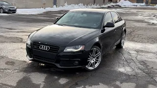 2009 audi A4 review! Is it a good deal?