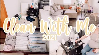 CLEAN WITH ME 2021 // ALL DAY SPEED CLEANING MOTIVATION