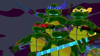 Teenage Mutant Ninja Turtles 1987 Intro CGI Recreation