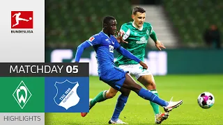 SV Werder Bremen - TSG Hoffenheim | 1-1 | Highlights | Matchday 5 – Bundesliga 2020/21