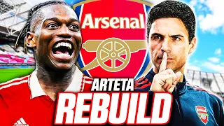 THE ARSENAL ARTETA REALISTIC REBUILD!! FIFA 23 Career Mode