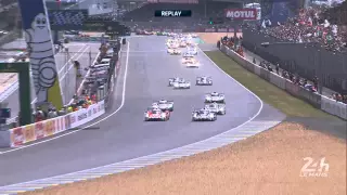 Replay of 24 Heures du Mans Race Start