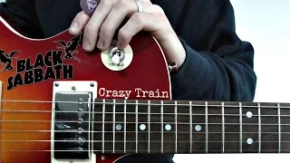 OZZY OSBOURNE - Crazy Train (intro riff cover)