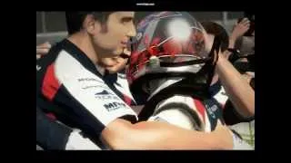 F1 2012 The Game - Victory Celebration