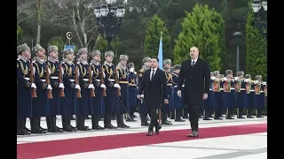 Official welcome ceremony was held for President of Ukraine Volodymyr Zelensky