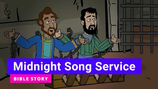 Bible story "Midnight Song Service" | Primary Year D Quarter 3 Episode 11 | Gracelink