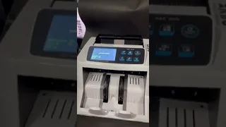 calibration of mix note counting machine