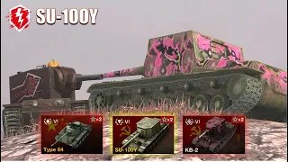 How to Ammorack SU-100Y | World of Tanks Blitz