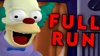 I completed Simpsons Hit & Run using only the rocket car