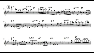 Politely (Bill Hardman solo transcription)