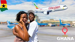 Finally Flying My Kenyan Dad To Ghana For The First Time! *Emotional!