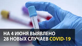 В Кыргызстане на 4 июня выявлено 28 новых случаев COVID-19