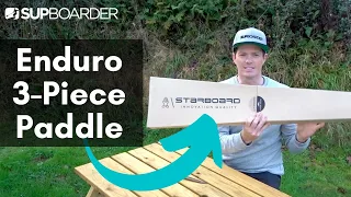 2021 Starboard Enduro 3-Piece Paddle - First Look / Featuring in SUPboarder Pro 3-piece Paddle Test