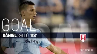 Lamar Hunt U.S. Open Cup: Sporting Kansas City vs. FC Dallas: Dániel Sallói Goal - July 11, 2017