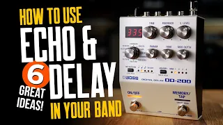 How To Use Echo & Delay Sounds On Guitar [In Your Band]