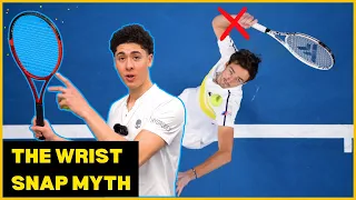 The MYTH Of Serve WRIST SNAP (Proof + What To Do Instead)