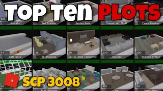 Top 10 BEST Roblox SCP 3008 Plots!