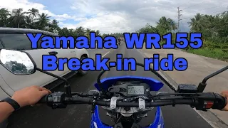 BRAND NEW YAMAHA WR 155 | Break-in ride. #yamaha #wr155 #breakin