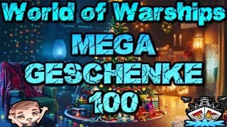 Nochmal 100 MEGA Weihnachsgeschenke?! YES!!! "Container opening"⚓️ in World of Warships 🚢