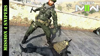 MW2 Mission [F4CK little SNIPERS] Conor Chopping Block Finishing Move Execution