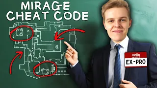 EX-PRO Shares Best Mirage Tips - FACEIT Cheat Code CS2