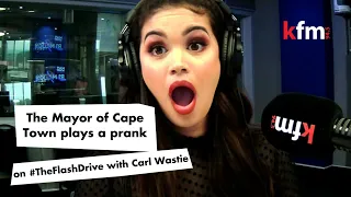 The Mayor of Cape Town, Geordin Hill-Lewis, pranks Carl and Zoë