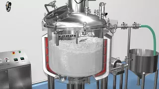 animation Ointment Manufacturing Vessel