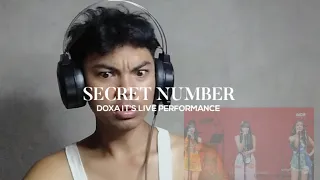 SECRET NUMBER DOXA IT'S LIVE PERFORMANCE REACTION! MARI KITA GOYANG 🤣😭😭😭