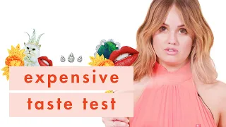 Debby Ryan Wants to Win This So. Bad. | Expensive Taste Test | Cosmopolitan