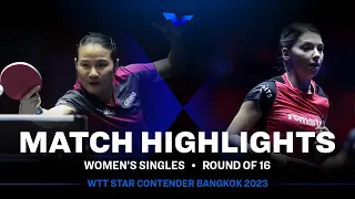 Xiaoxin Yang vs Bernadette Szocs | WS R16 | WTT Star Contender Bangkok 2023