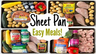 5 CHEAP & FANCY SHEET PAN MEALS | Quick EASY Oven-Baked Dinner Recipes | Julia Pacheco