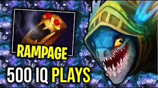 500 IQ PLAYS..!! Soul Ring 1st Item Slark Spam Dark Pact Rampage 7.22 | Dota 2