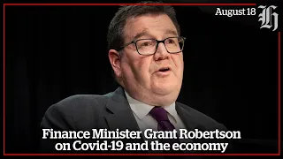 Finance Minister Grant Robertson on Covid-19 and the economy